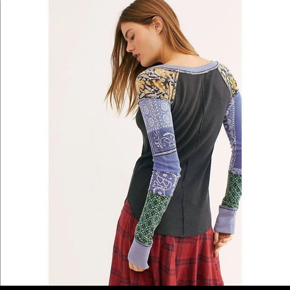 SALE ⏬ NWT Free People Bright Side Thermal - Picture 3 of 11